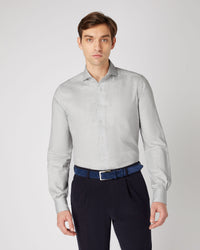 Men's Cashmere Touch Shirt Grey
