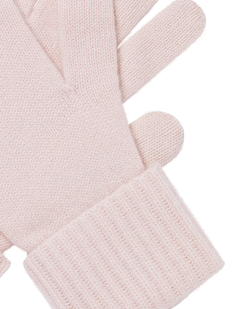 Cashmere gloves pink discount
