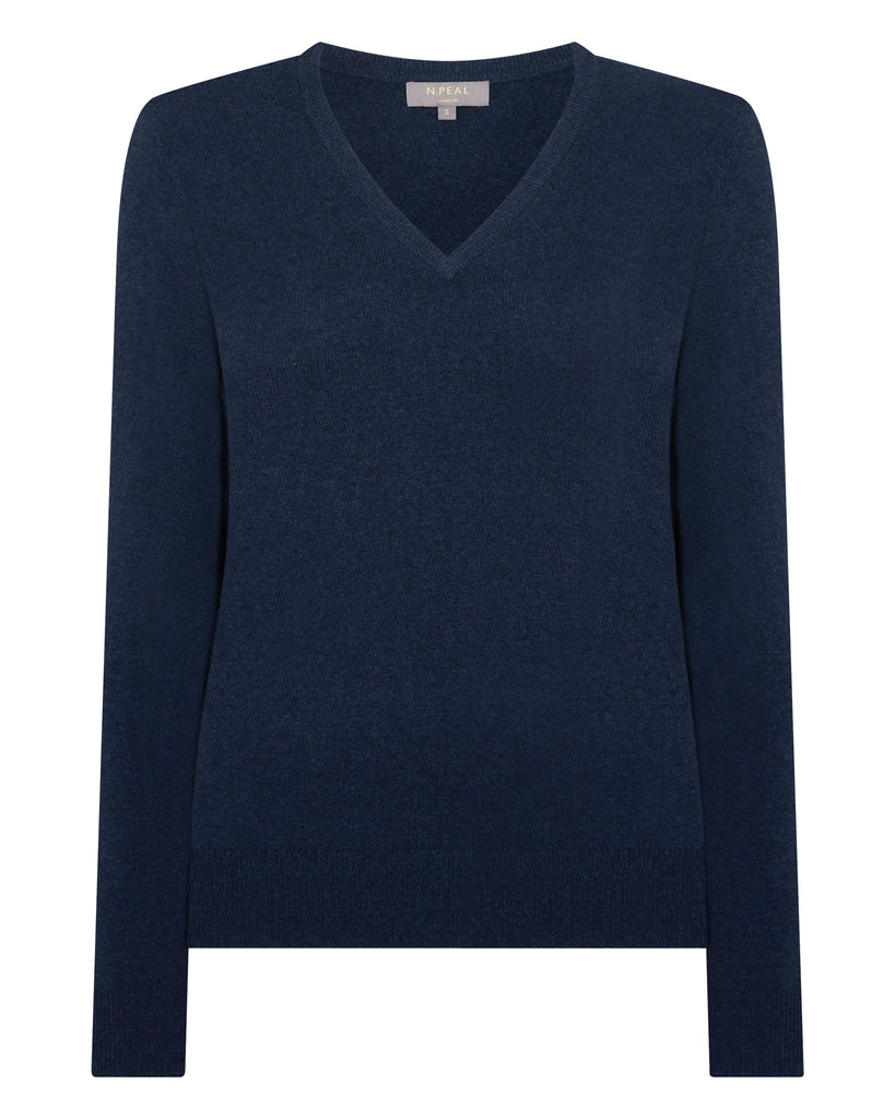 walenode cashmere Deep V-neck Knit Women's V Neck Cashmere Jumper