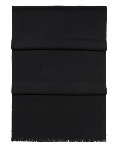 N.Peal Women's Pashmina Cashmere Stole Black