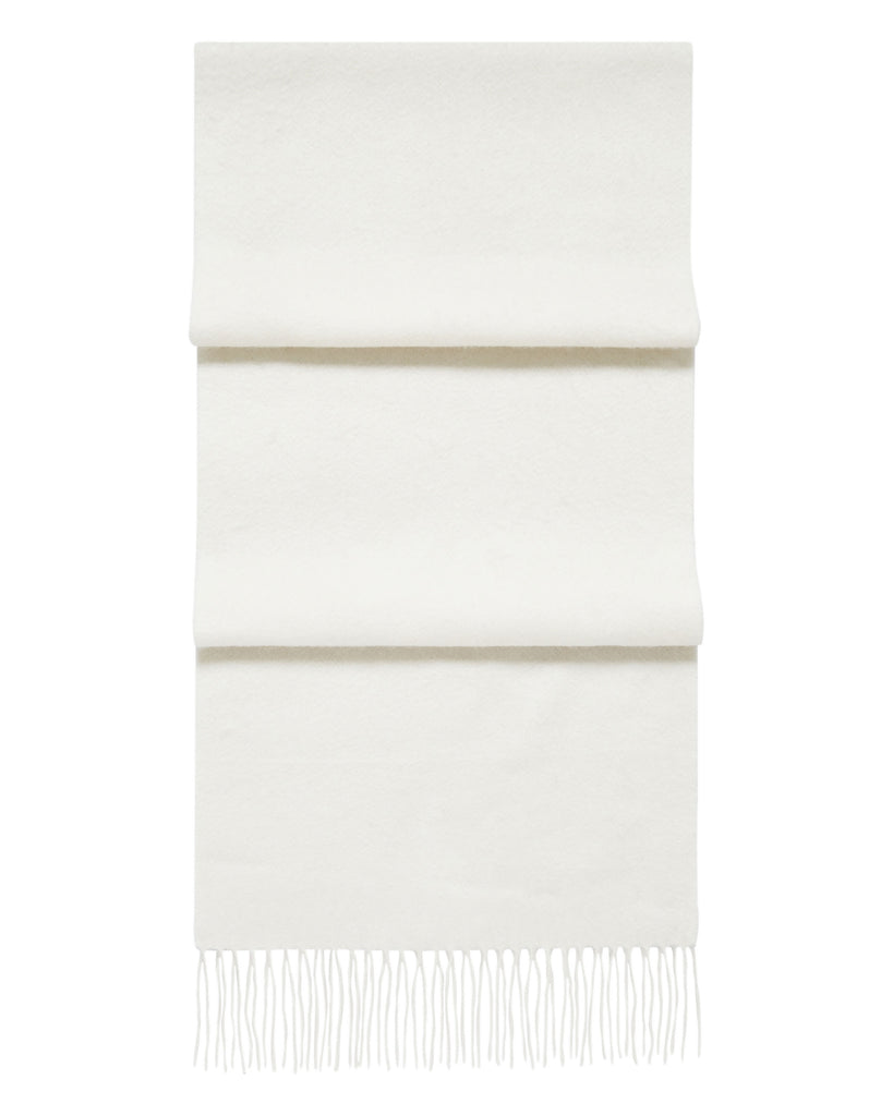 小物 23SS WHITE CASHMERE GAUZE SCARF 23SS WHITE CASHMERE GAUZE SCARF