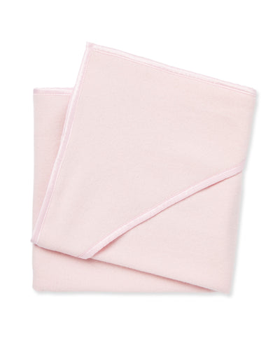 N.Peal Baby Hooded Cashmere Blanket Pale Pink