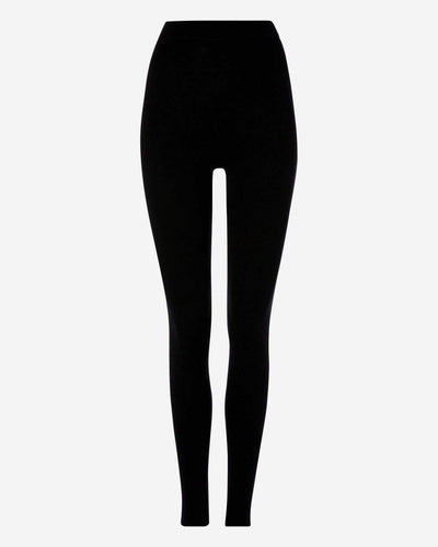 N.Peal Women's Cashmere Leggings Black