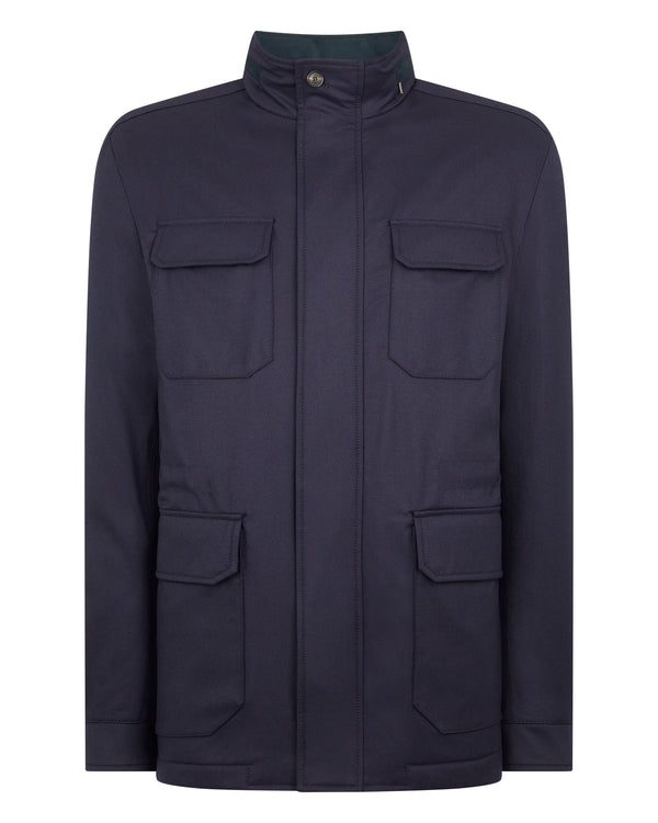 Men's Utility Jacket Navy Blue N.Peal