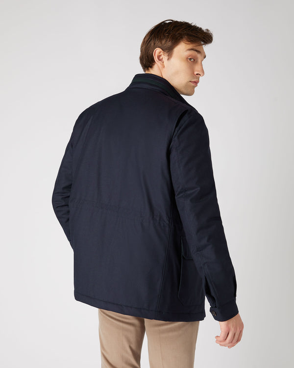 Men's Utility Jacket Navy Blue N.Peal