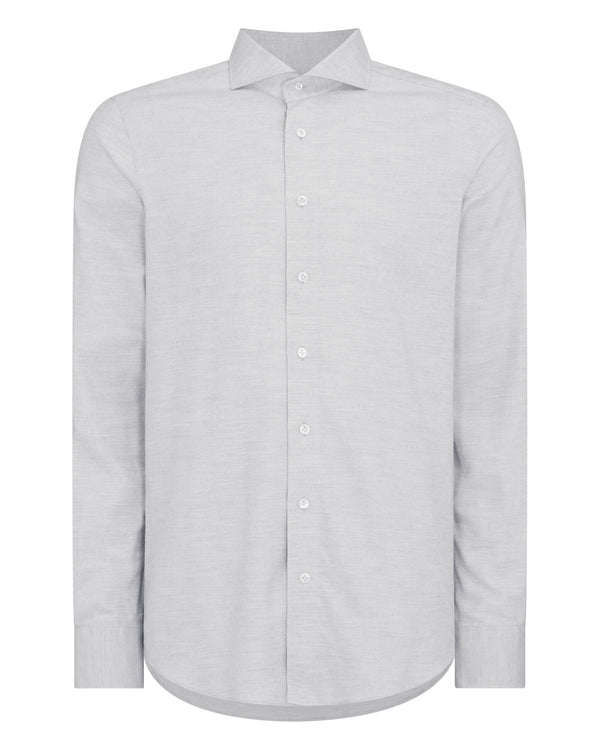 Men's Cashmere Touch Shirt Grey
