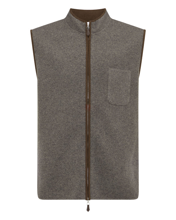Men's Shaftesbury Cashmere Gilet 2