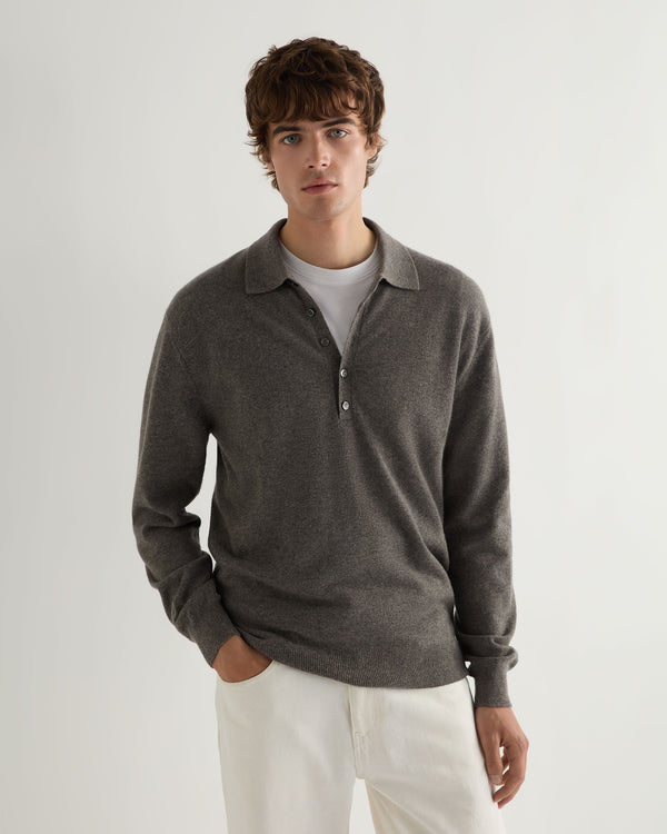 Men's Greenwich Cashmere Polo Shirt 1