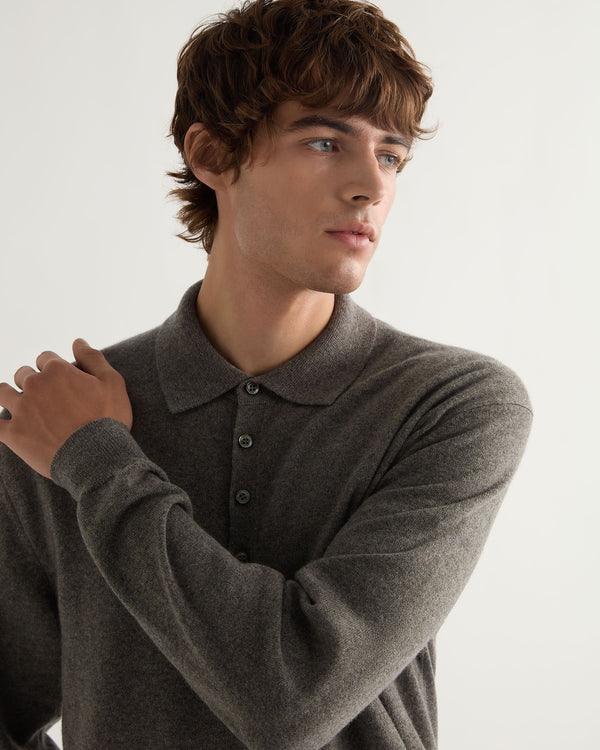 Men's Greenwich Cashmere Polo Shirt 5