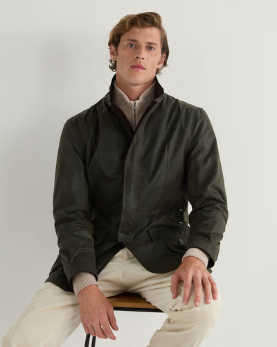 Men's Utility Jacket Navy Blue | N.Peal