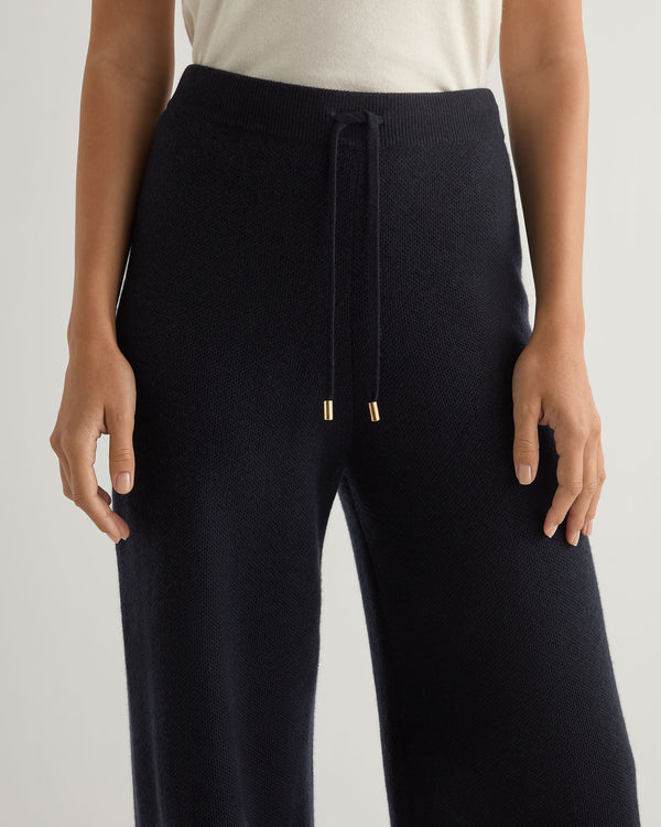 Women's Honeycomb Knit Cashmere Trouser 5
