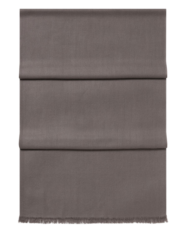 N.Peal Women's Pashmina Cashmere Stole Otter Brown