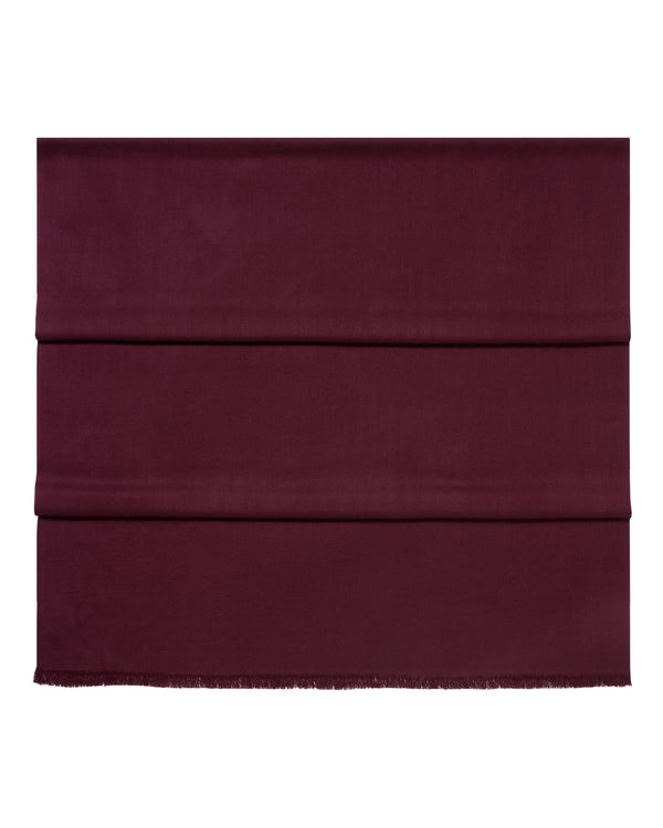 N.Peal Women's Pashmina Cashmere Shawl Bordeaux Red