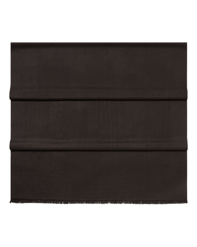 N.Peal Women's Pashmina Cashmere Shawl Chocolate Brown