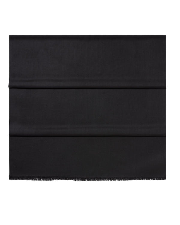 N.Peal Women's Pashmina Cashmere Shawl Deep Charcoal Grey