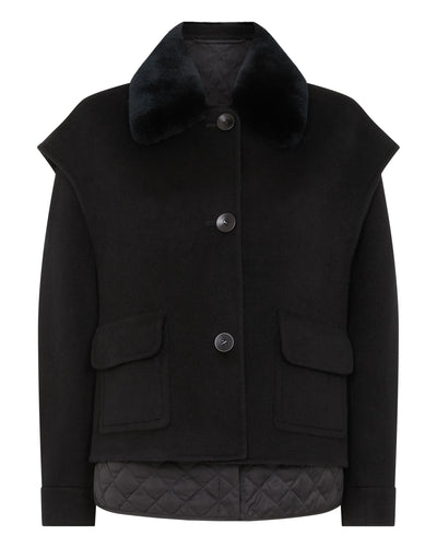 Women's Emeline Double Coat Black