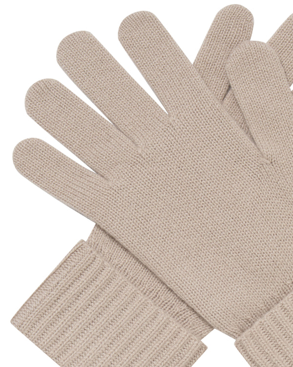 Women's Ribbed Cashmere Gloves 2