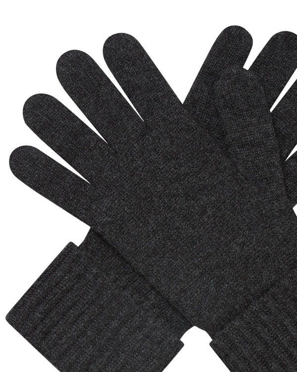 Women's Ribbed Cashmere Gloves 2