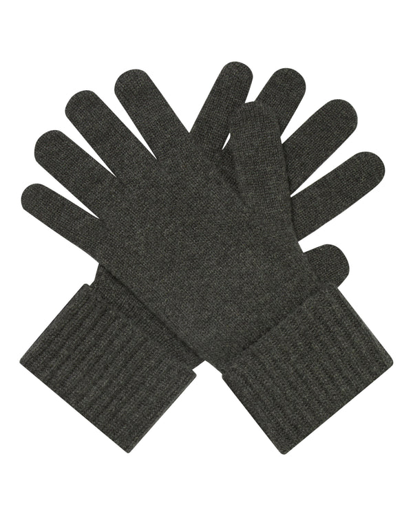 Women's Ribbed Cashmere Gloves  1