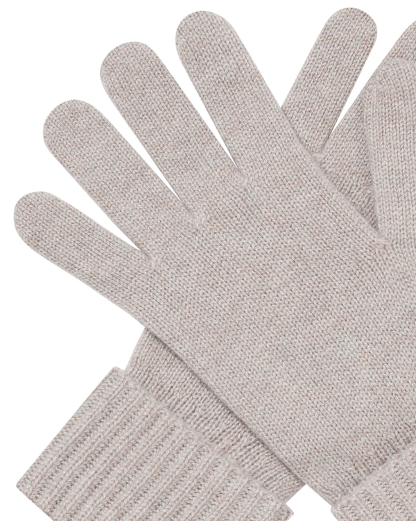 Women's Ribbed Cashmere Gloves 2
