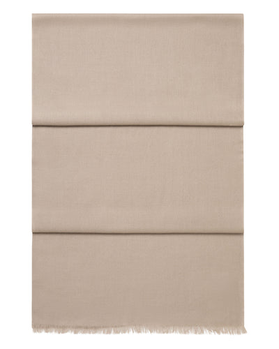 N.Peal Women's Pashmina Cashmere Stole Cashew Brown