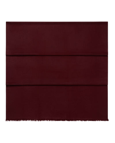 N.Peal Women's Pashmina Cashmere Shawl Rustic Red