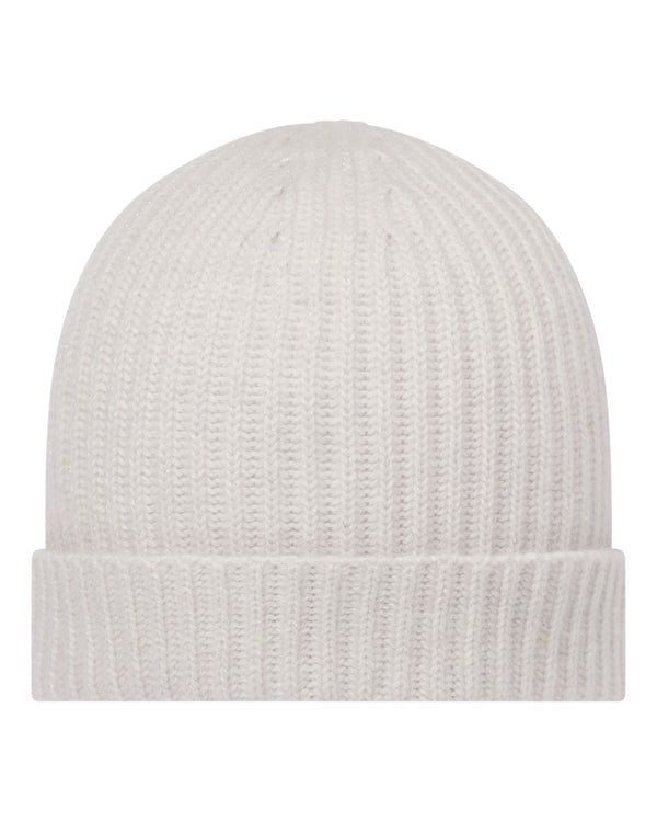 Women's Ribbed Cashmere Hat With Lurex 1