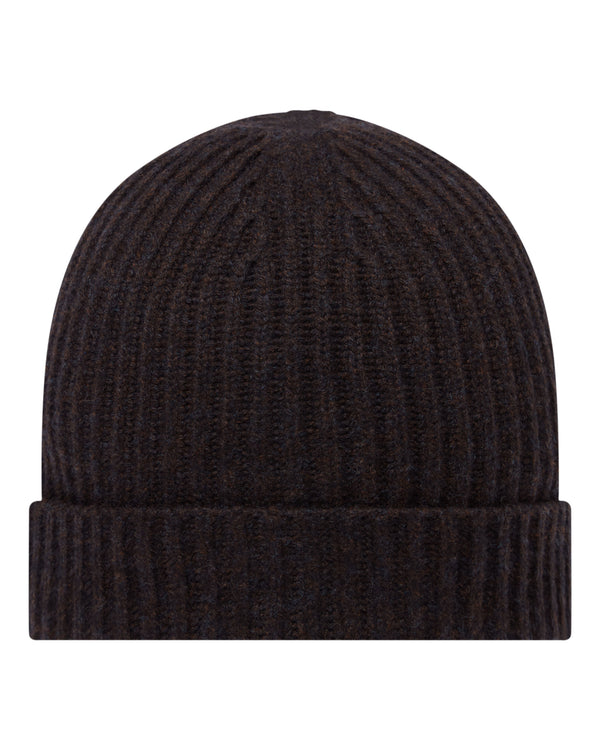 Unisex Ribbed Cashmere Hat 1