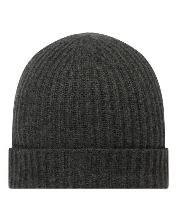 Unisex Ribbed Cashmere Hat  1