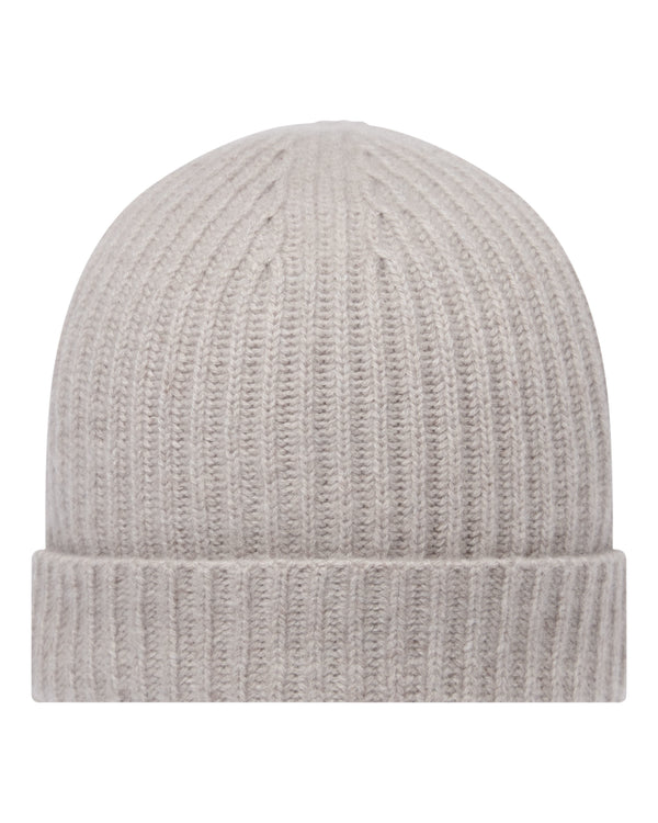 Unisex Ribbed Cashmere Hat 1