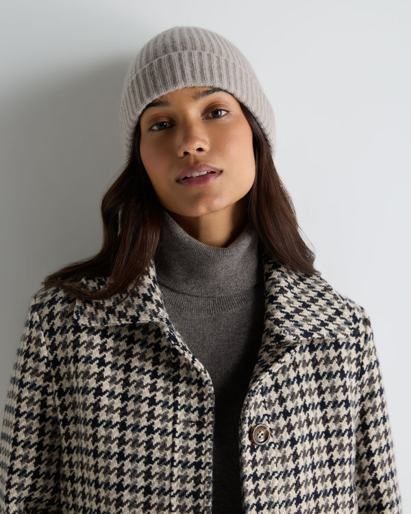 Unisex Ribbed Cashmere Hat 2