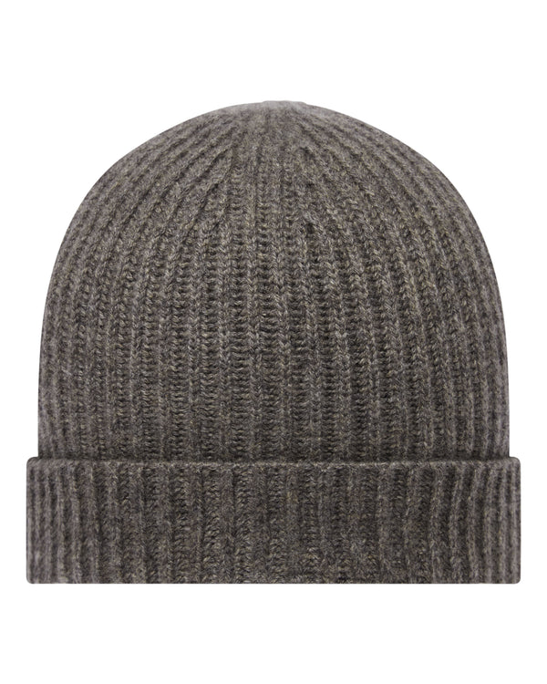Unisex Ribbed Cashmere Hat 1