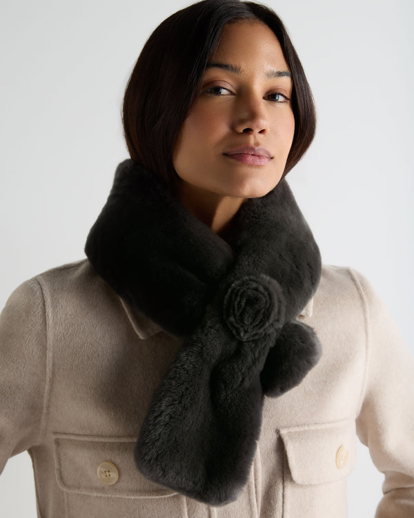 Women's Fur Neck Warmer  2