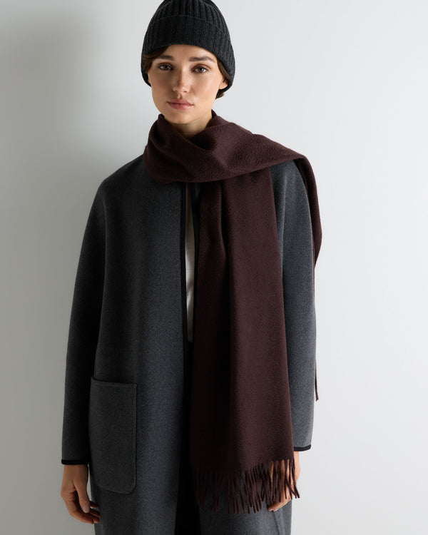 Unisex Large Woven Cashmere Scarf 2
