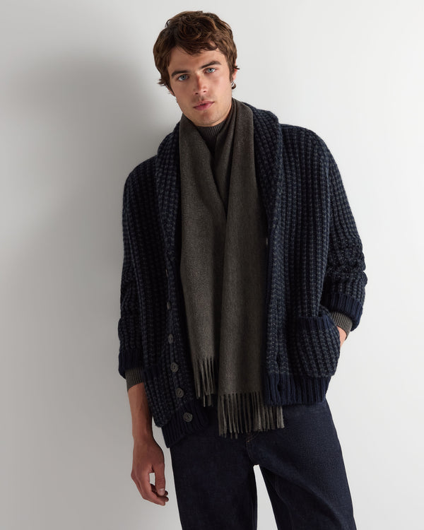 Unisex Woven Cashmere Scarf  3