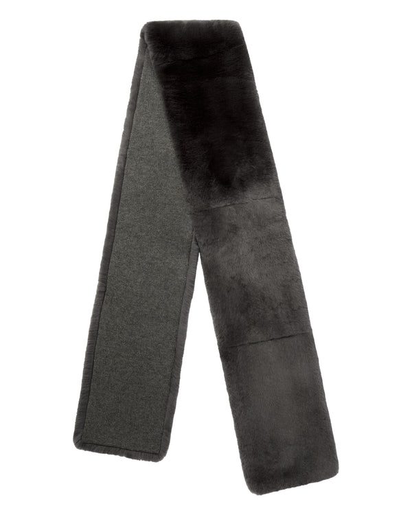 Unisex Long Fur Scarf  1