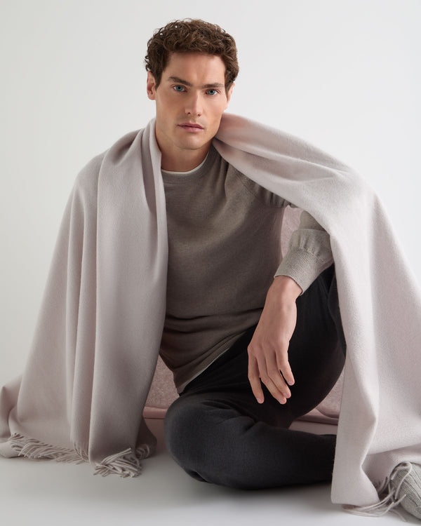 Unisex Woven Cashmere Blanket 3