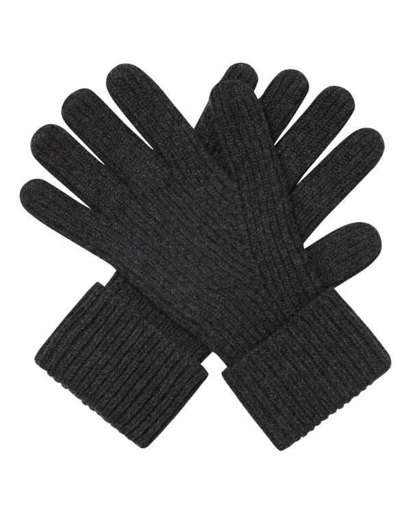 Men's Ribbed Cashmere Gloves 1