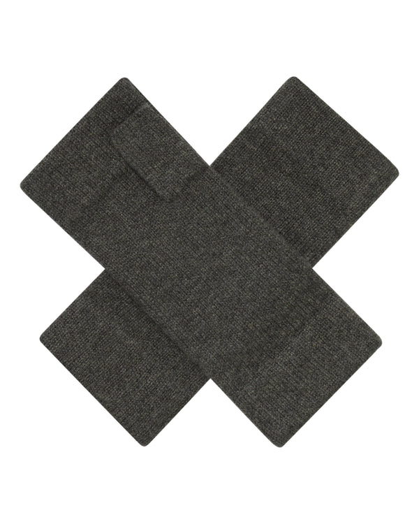 Unisex Fingerless Cashmere Gloves  1