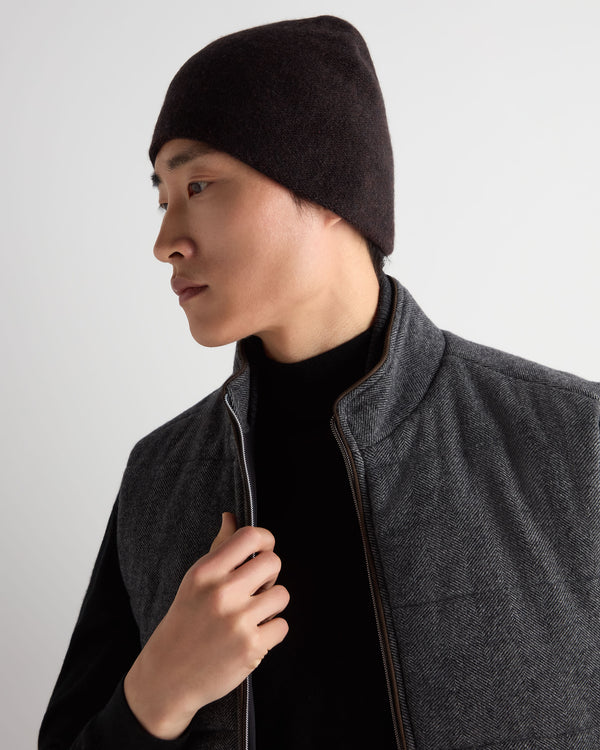 Unisex Double Layer Cashmere Beanie 5