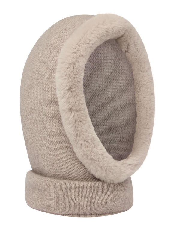 Women's Fur Trim Ski Hood 1