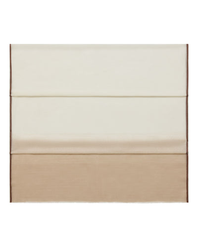 N.Peal Women's Bordered Cashmere Pashmina Camel Brown