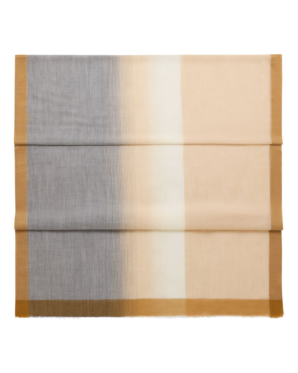 Women's Bordered Cashmere Pashmina 1