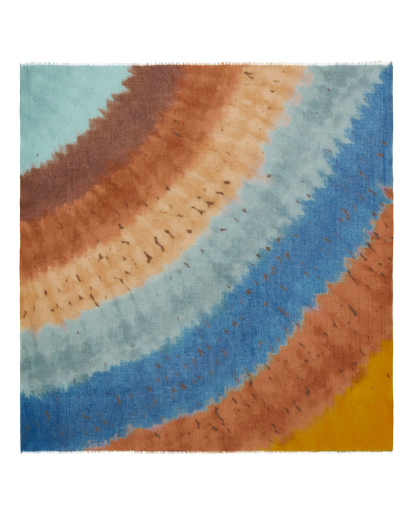 Women's Ombre Print Cashmere Foulard 1