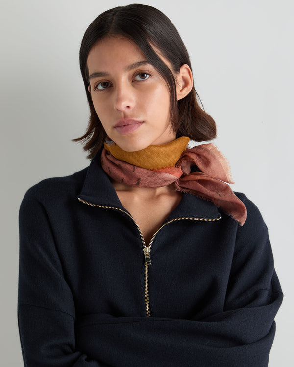 Women's Ombre Print Cashmere Foulard 2