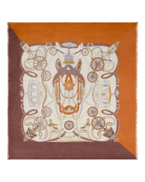 Women's Regal Print Cashmere Foulard 1