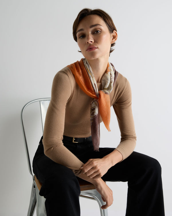 Women's Regal Print Cashmere Foulard 2