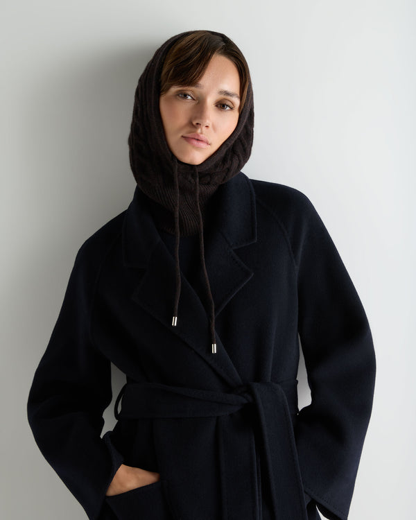 Women's Lucia Cable Cashmere Hood 2