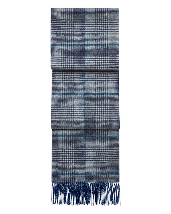 Unisex Cashmere Check Scarf 1