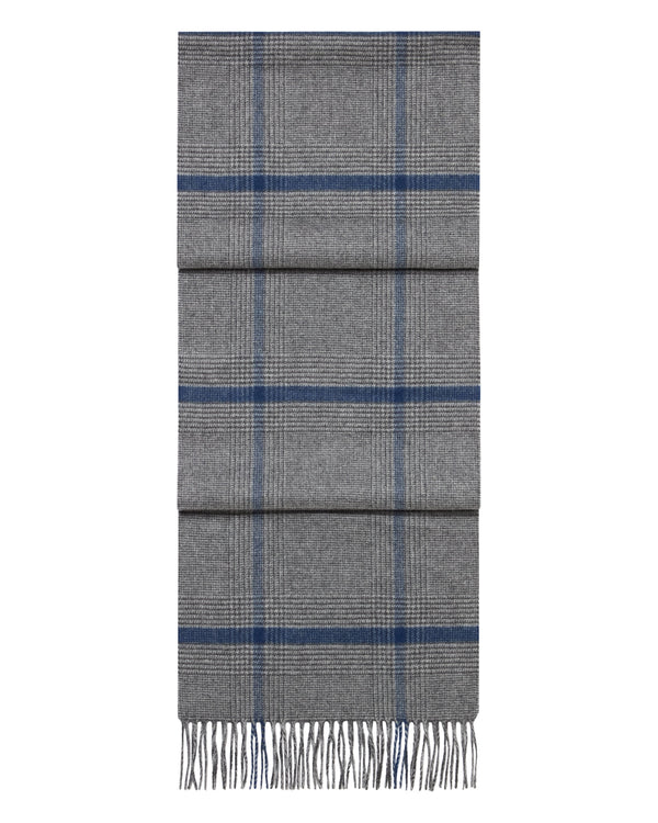 Unisex Cashmere Check Scarf 1